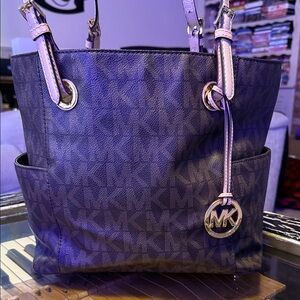 Michael Kors Dark Brown Signature Tote